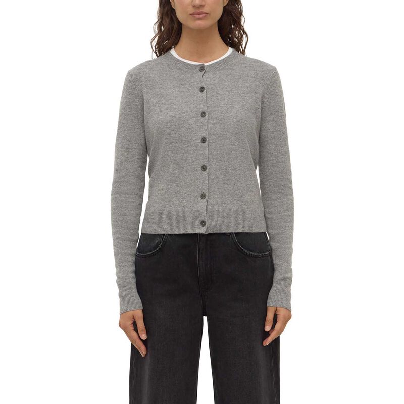 Assembly Label Benny Knit Cardigan Grey Marle image number 0